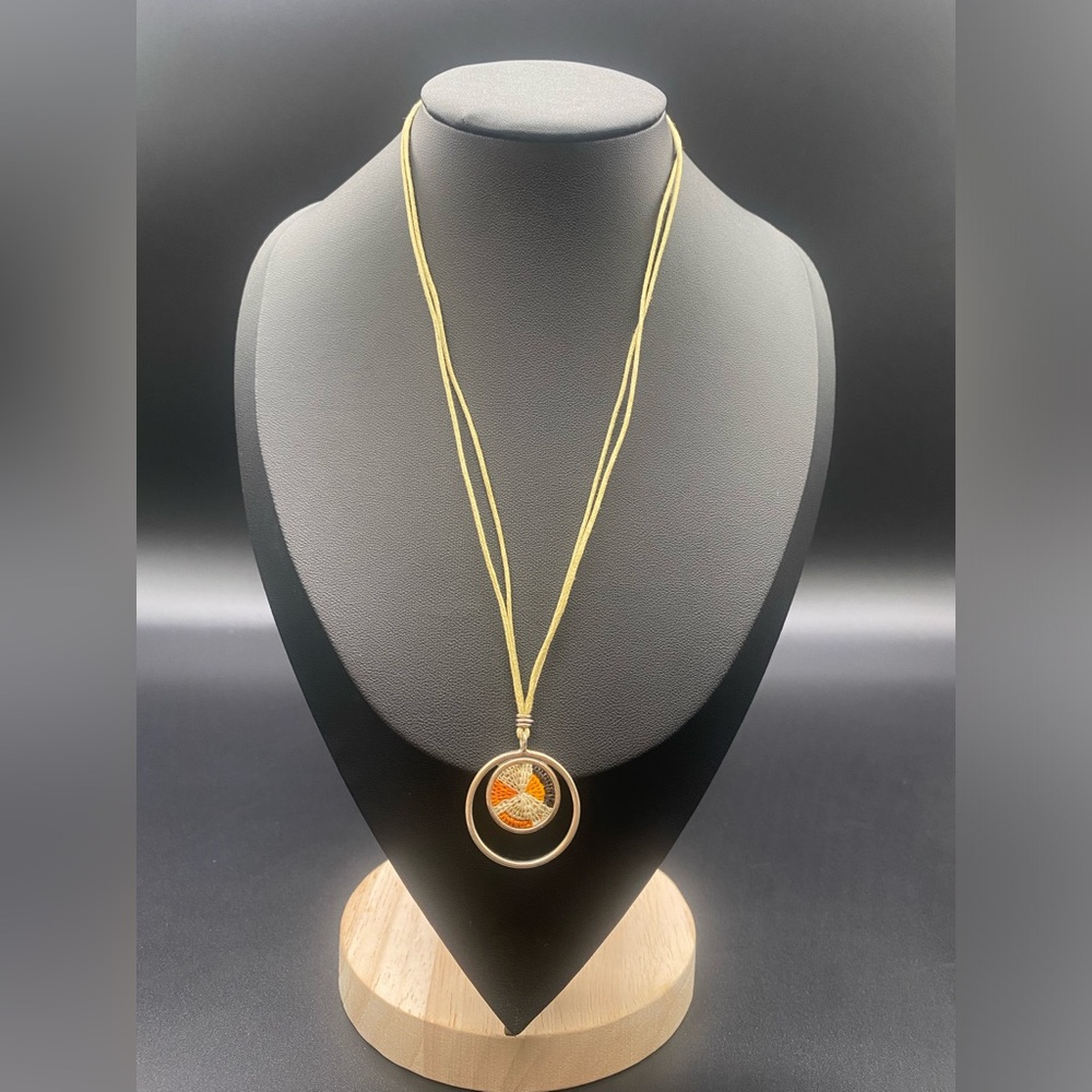Item 922 925 Silver Sunlit Serenity Necklace - Picture 1 of 4